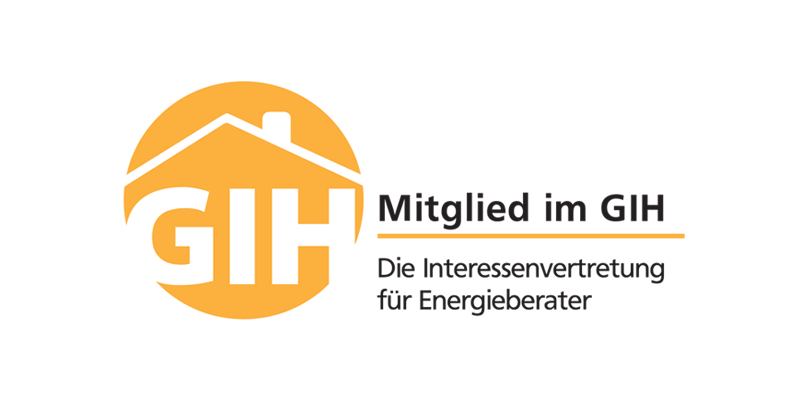 Mitglied im GIH - Interessensvertretung für Energieberater Logo